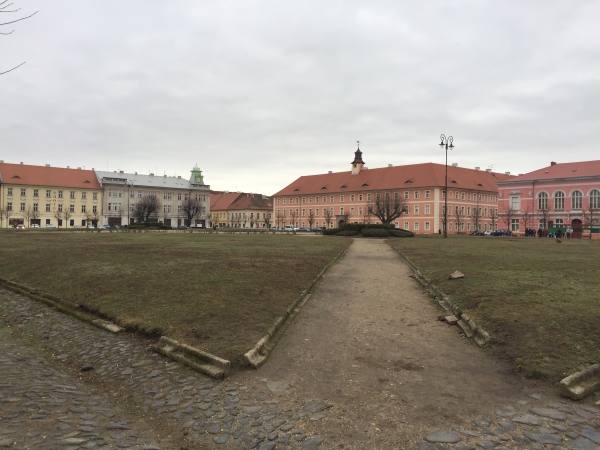 Main Square In Terezin