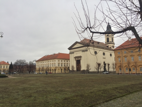 Main Square In Terezin