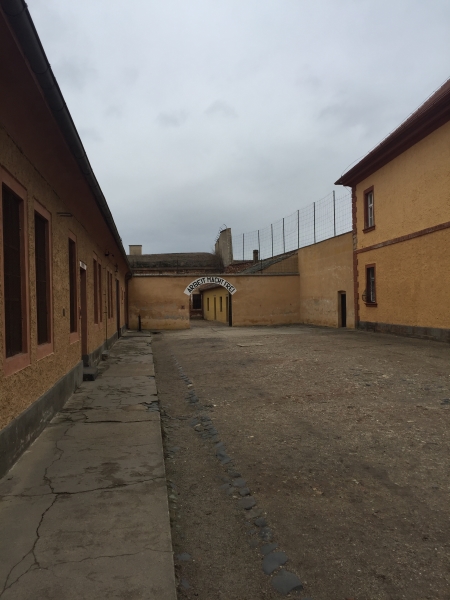 Entrance To The Small Fortress Of Terezin