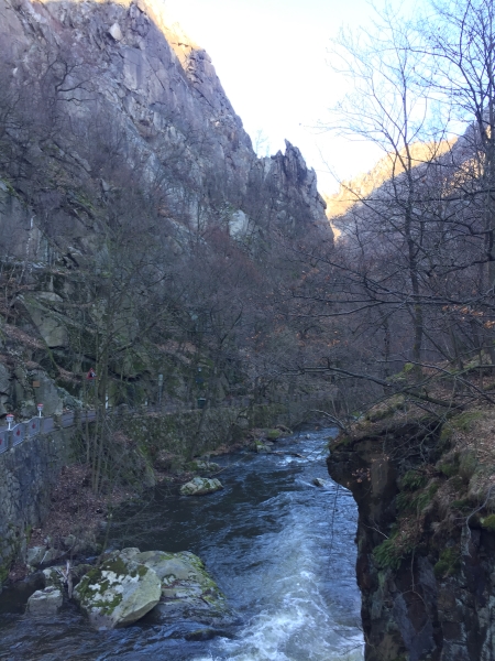 Walking Up The Bodetal