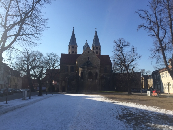 Romanesque Church In Halberstadt